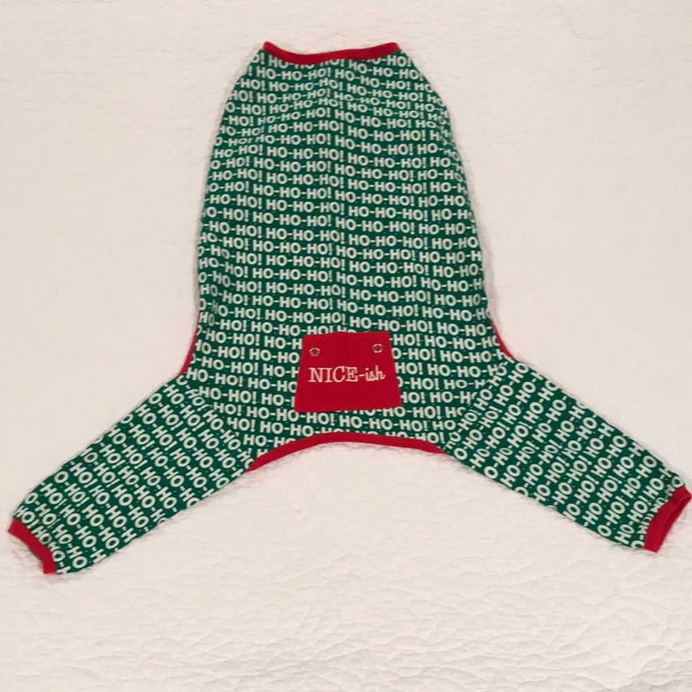X-Mas HO-HO-HO! dog outfit med-lg